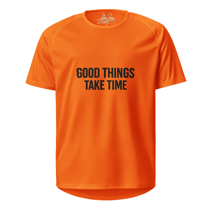 Good Things Take Time Cropped T-Shirt product image (3)
