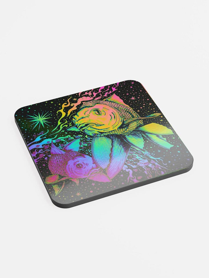 Limited edition Pisces Zodiac coaster product image (2)