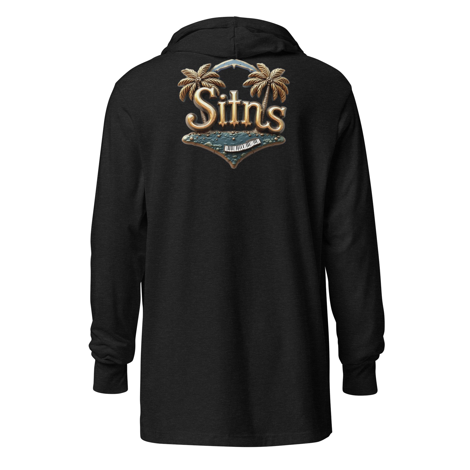 Sitns Vinyl Badge Hooded Tee product image (5)