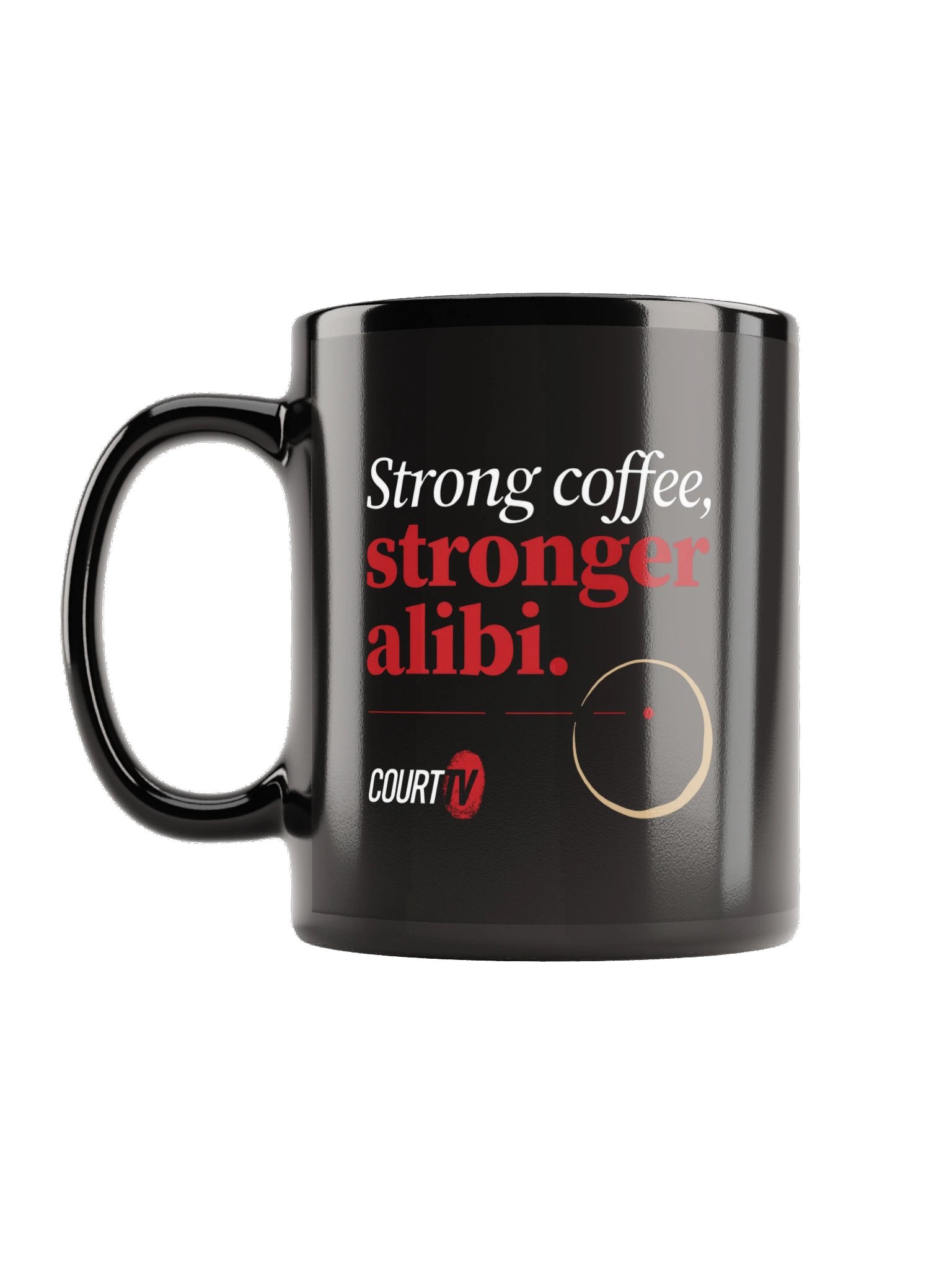Strong Coffee, Stronger Alibi Mug product image (1)