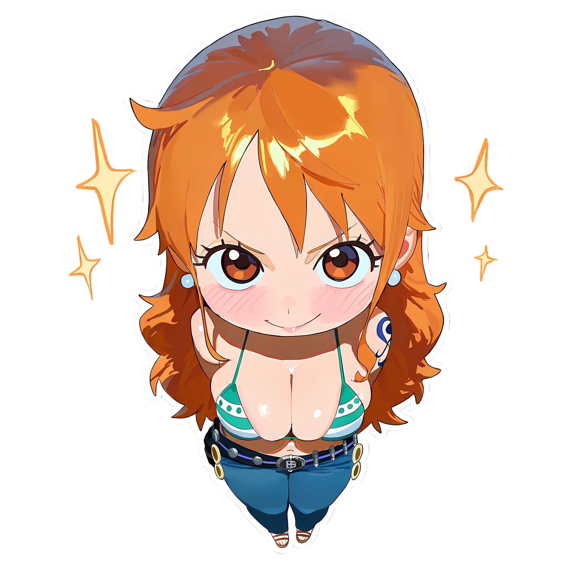 Nami Chibi Sticker product image (1)