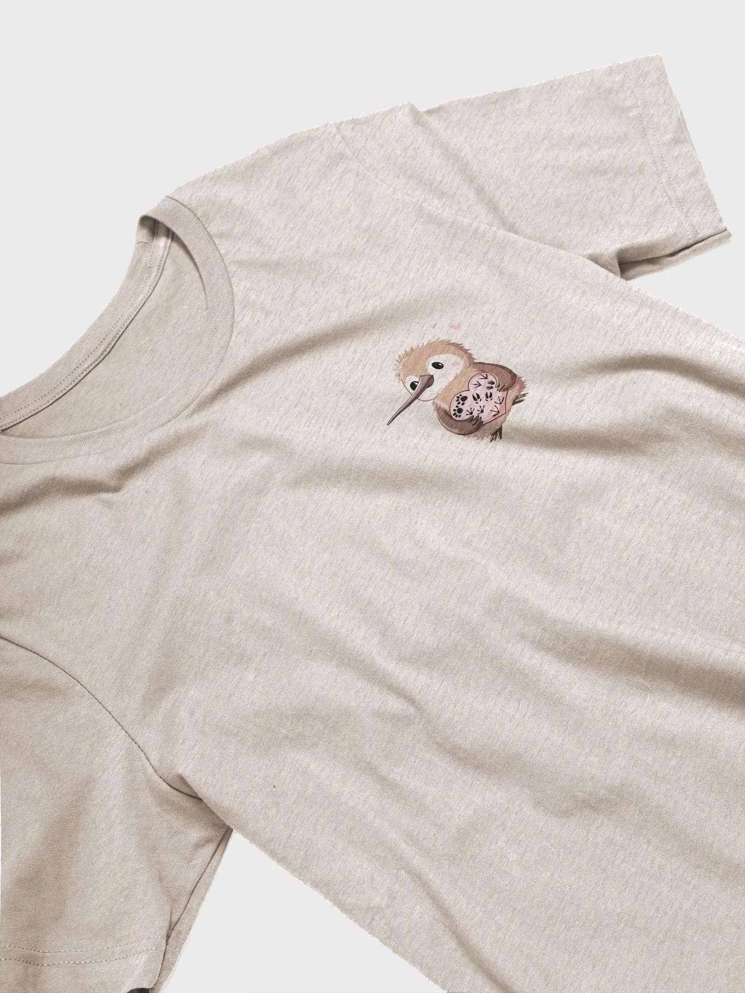Kawaii Kiwi - Every Patient Leaves a Print, Wildlife Lover Gift, Cute Animal T-shirt product image (6)