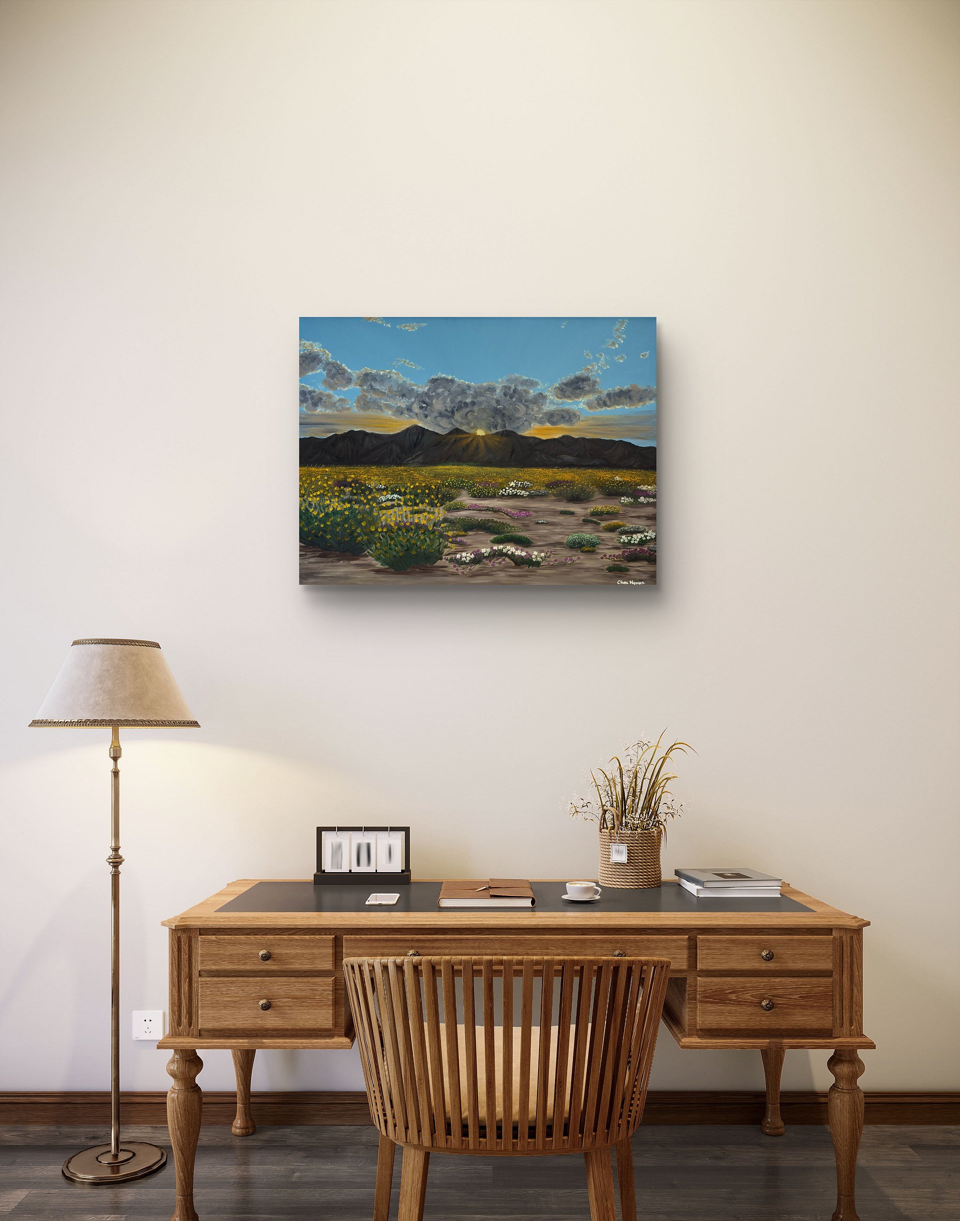 Desert Bloom - Canvas Print product image (8)