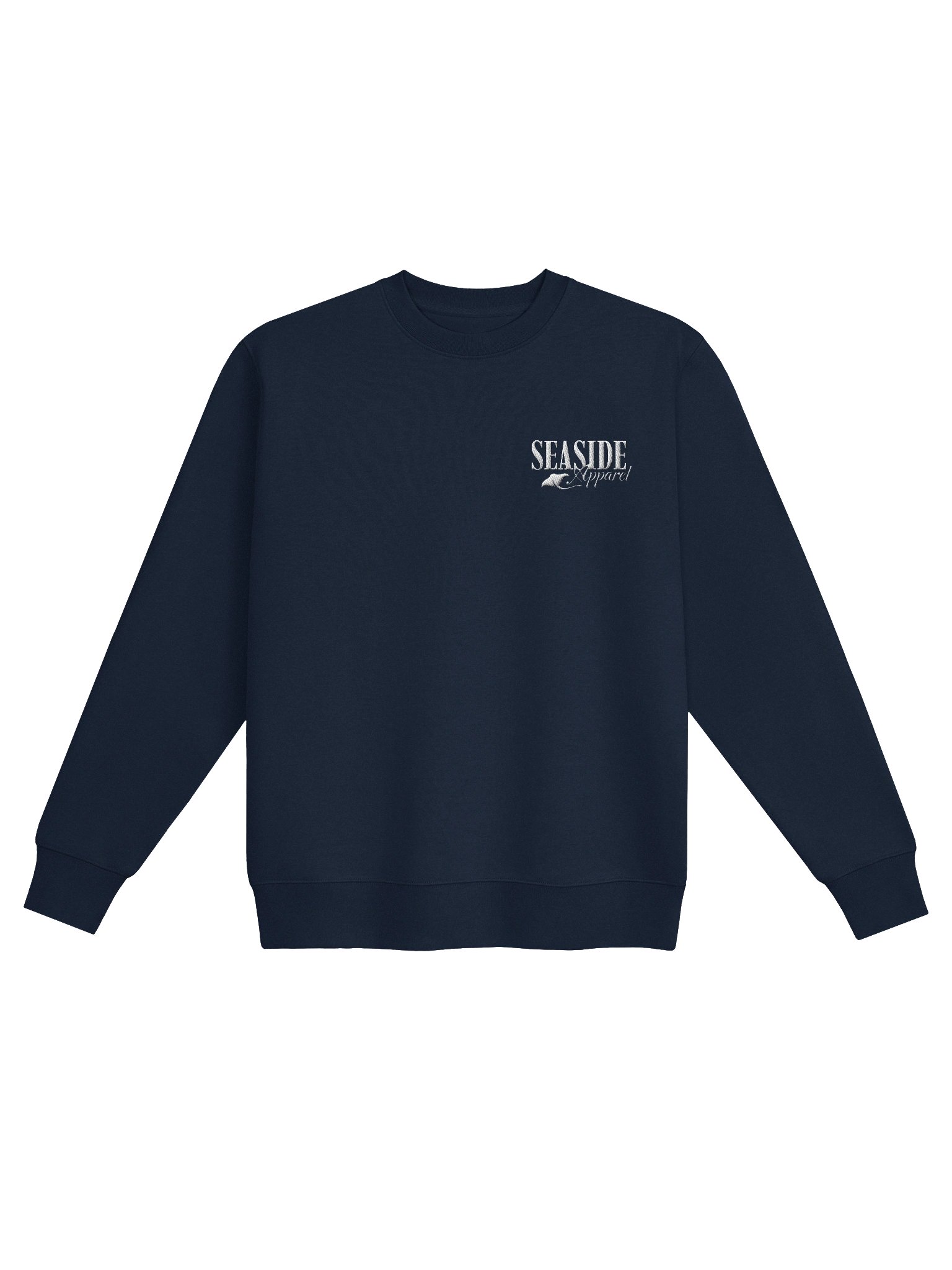 Seaside Embroidered Crew (Dark) product image (1)