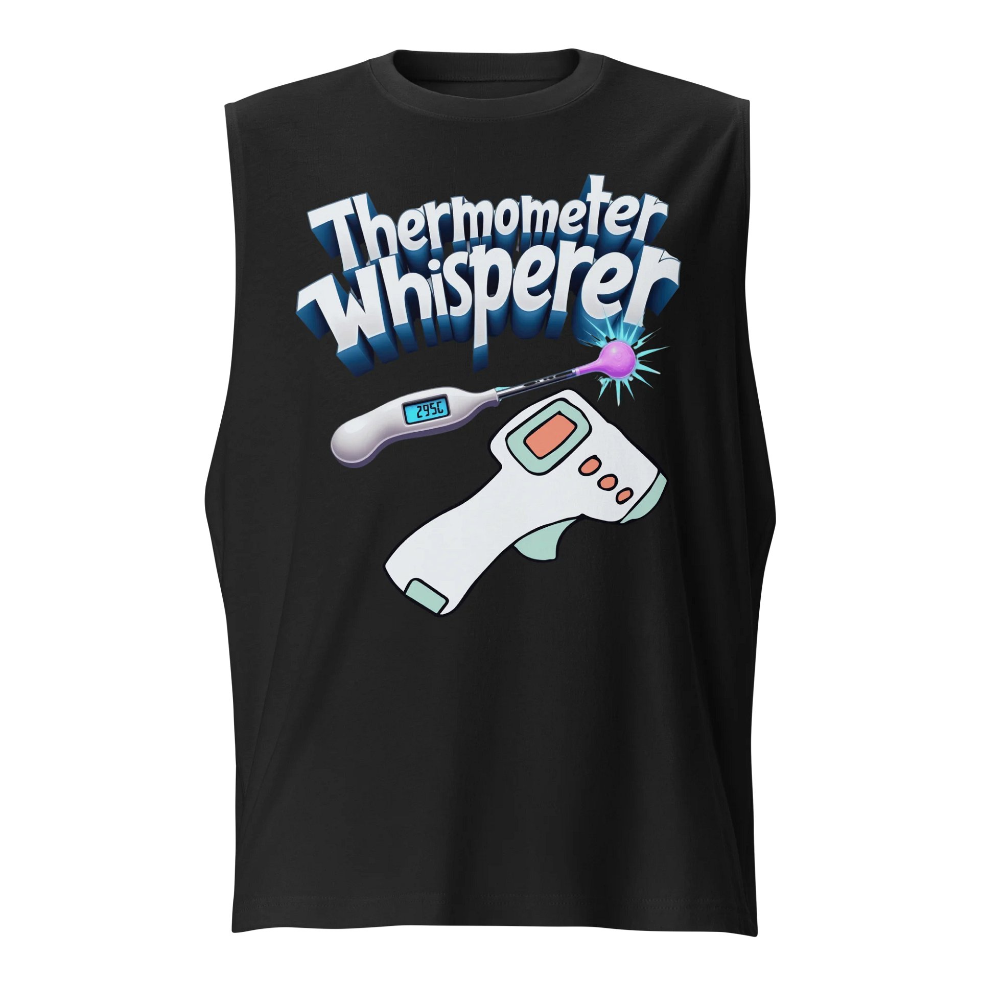 Whisperer's Thermometer Muscle Tank product image (1)