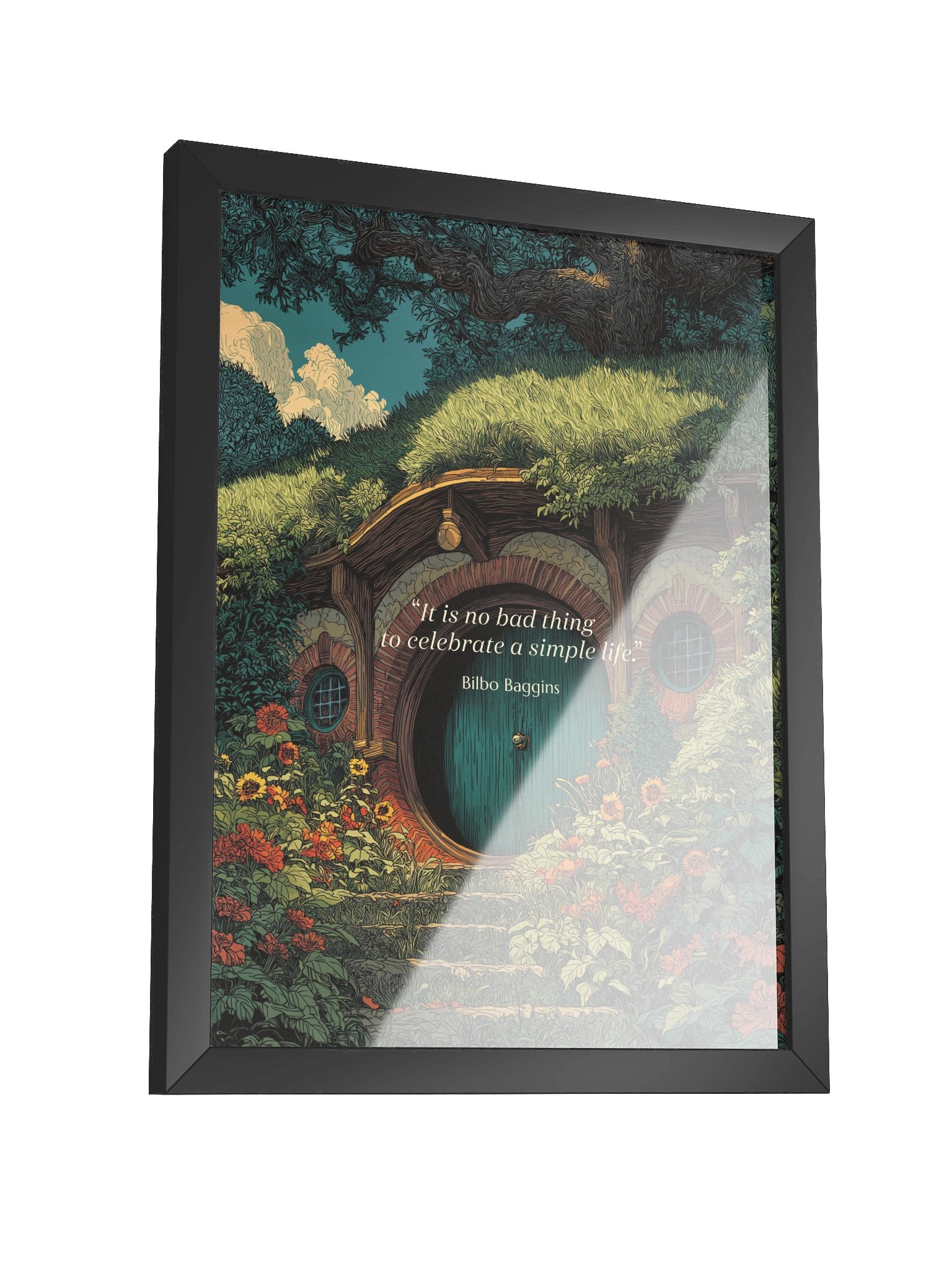 Simple Lives of Gentle Souls – Museum Framed Art product image (3)
