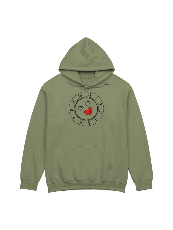 I Love Fuzz - Guitar Pedal Knob Hoodie (knob only, no added text) product image (1)