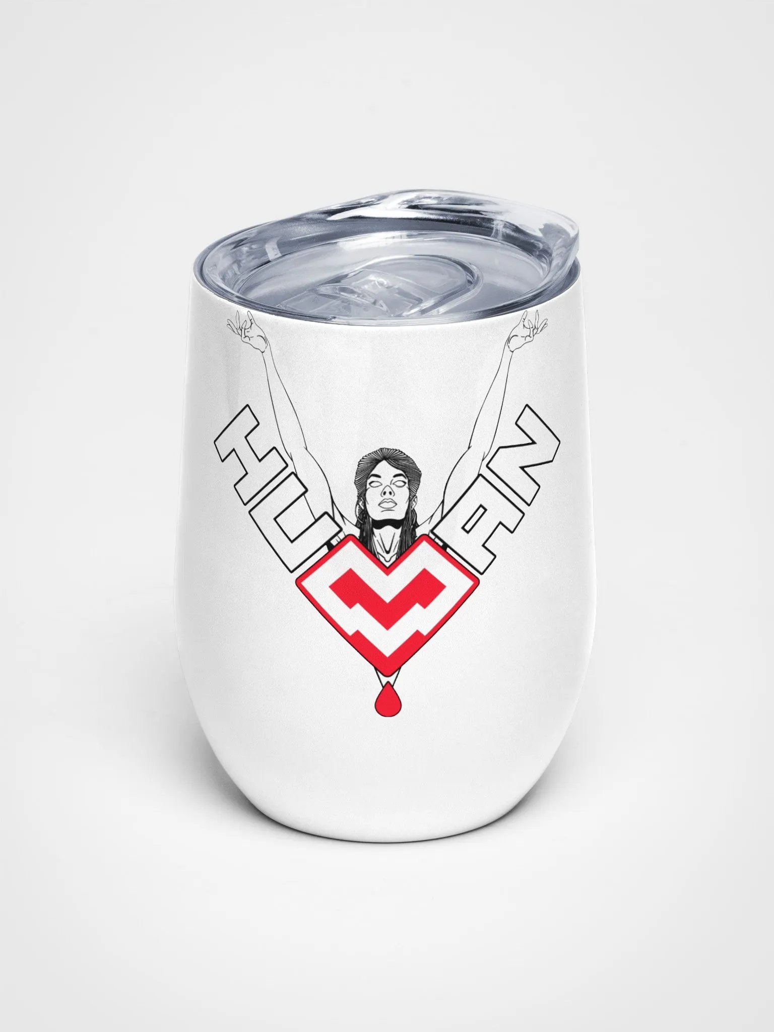 Human Wine Tumbler product image (1)