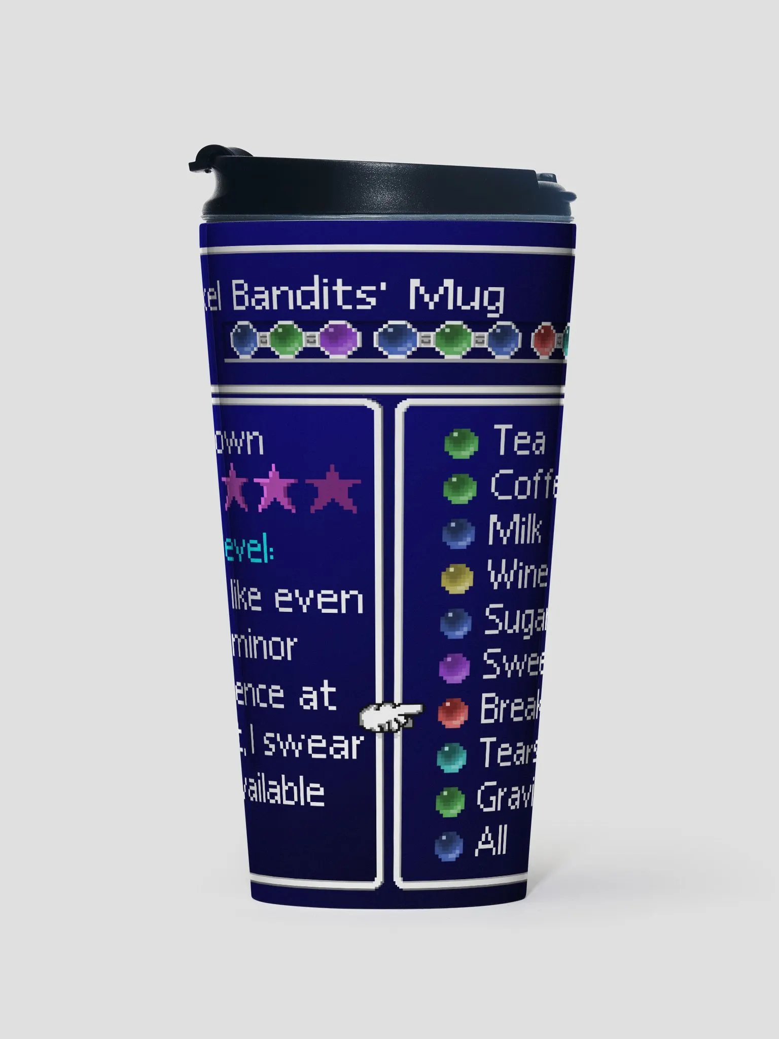 Essential Materials (GamerPraggers' Edition) Travel Mug product image (2)