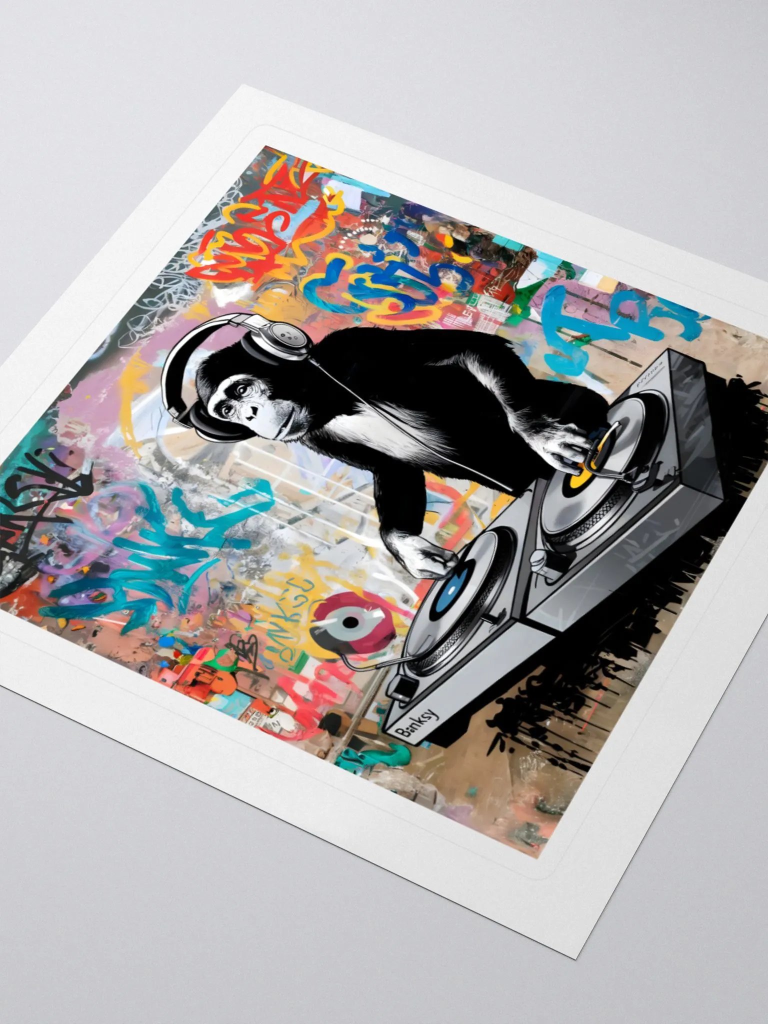 DJ Chimp Graffiti Style Stickers product image (3)