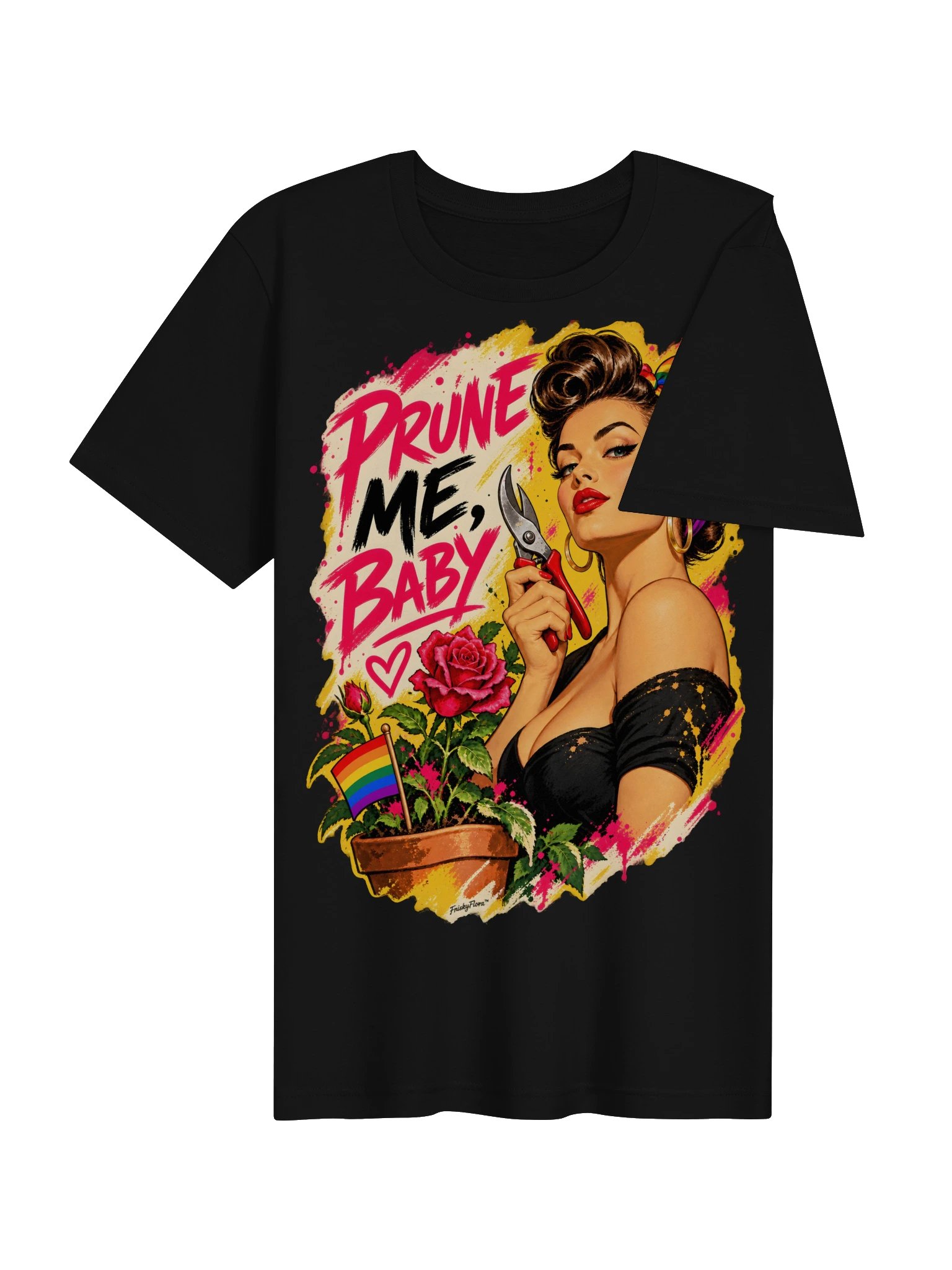 Prune Me, Baby Pin-Up Pride Supersoft Tee product image (56)