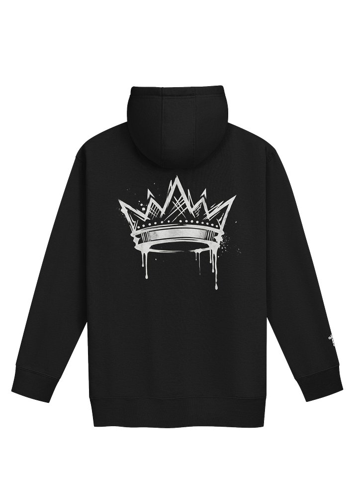 ONE KING True Crown Premium Soft Blend Hoodie with embroidered sleeve logo product image (1)