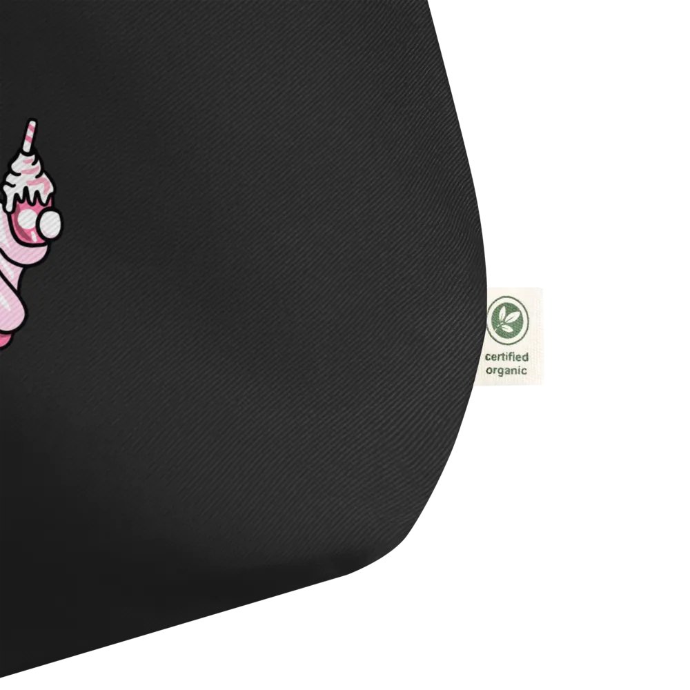Cute Ghost Organic Cotton Tote product image (3)