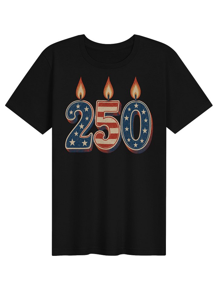 America 250 Vintage Candles Tee | USA T-Shirt product image (5)