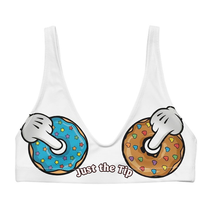 Just The Tip - Sports Bikini Top - 11 Sizes (XS to 6XL) product image (2)