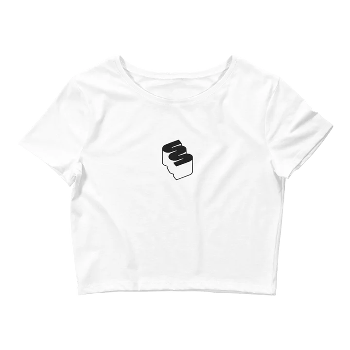 Women Crop Tee (White) product image (1)