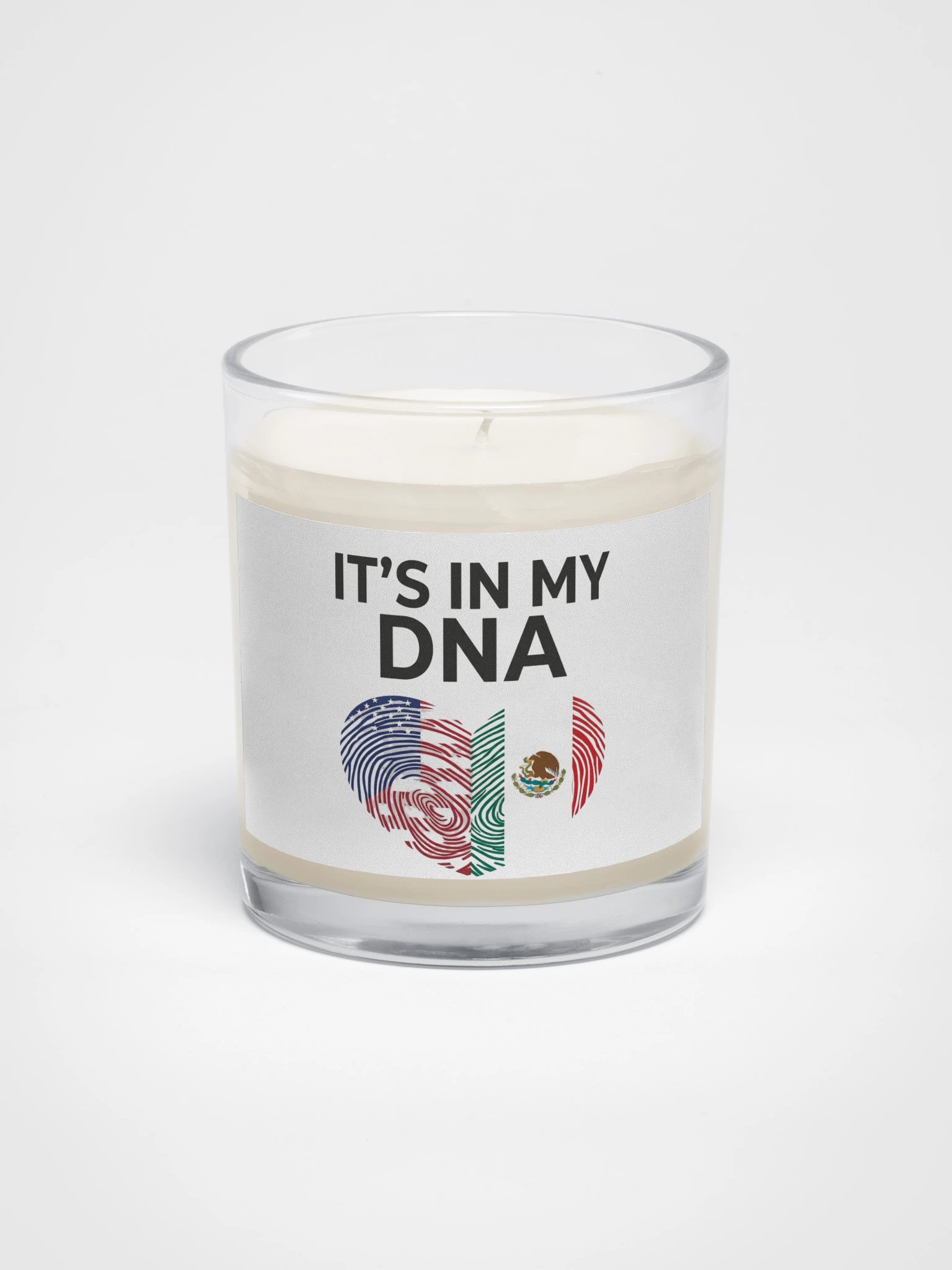 American Mexican Heritage DNA Heart Pride Flag Tee product image (1)