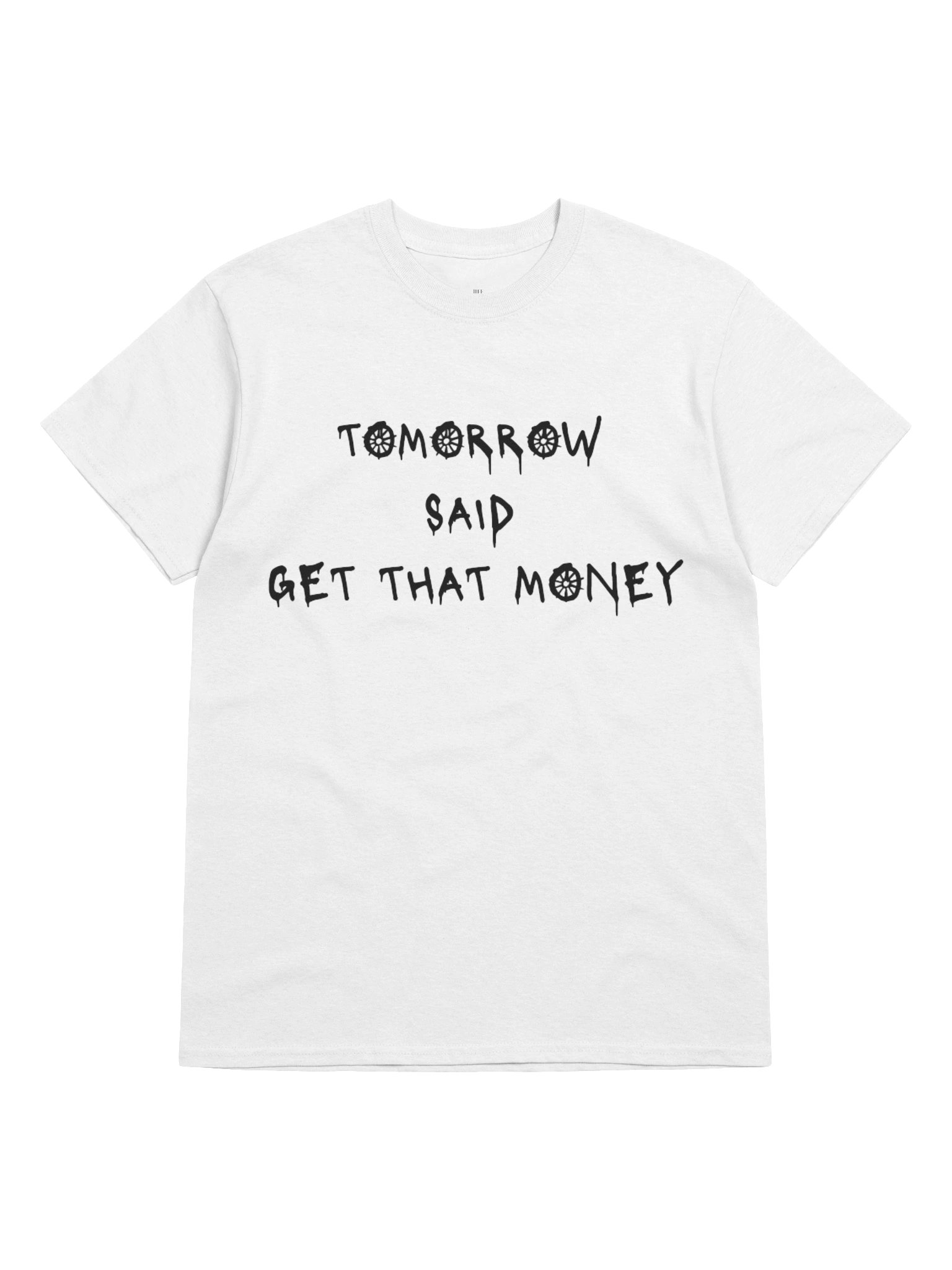 Tomorrow Said T-Shirt- White product image (5)