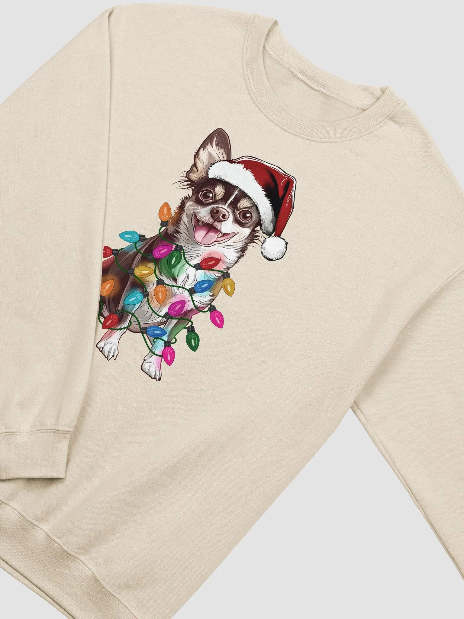 Funny Chihuahua(Chocolate) Christmas Sweatshirt product image (23)