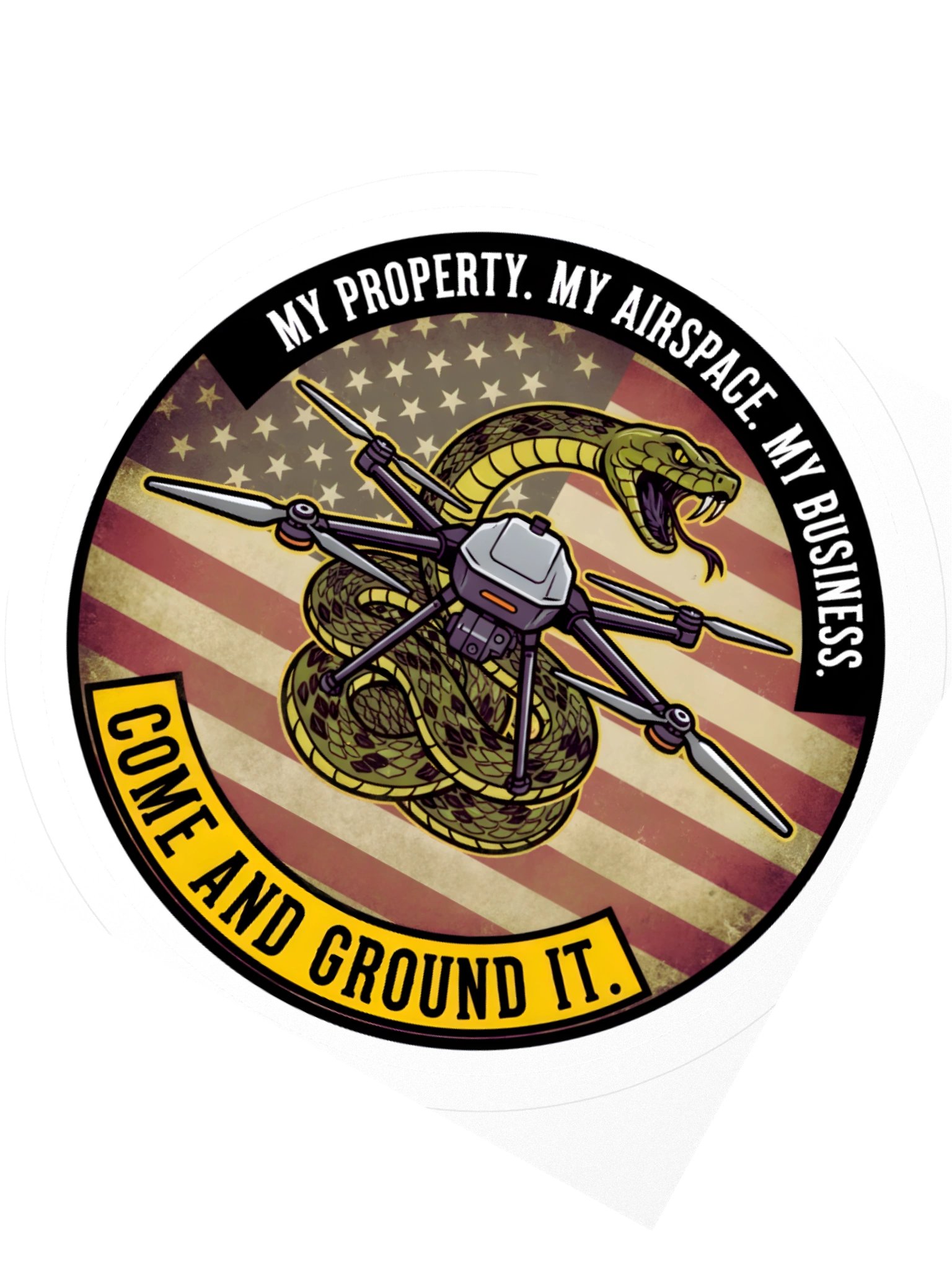 Don't Tread Sticker product image (5)