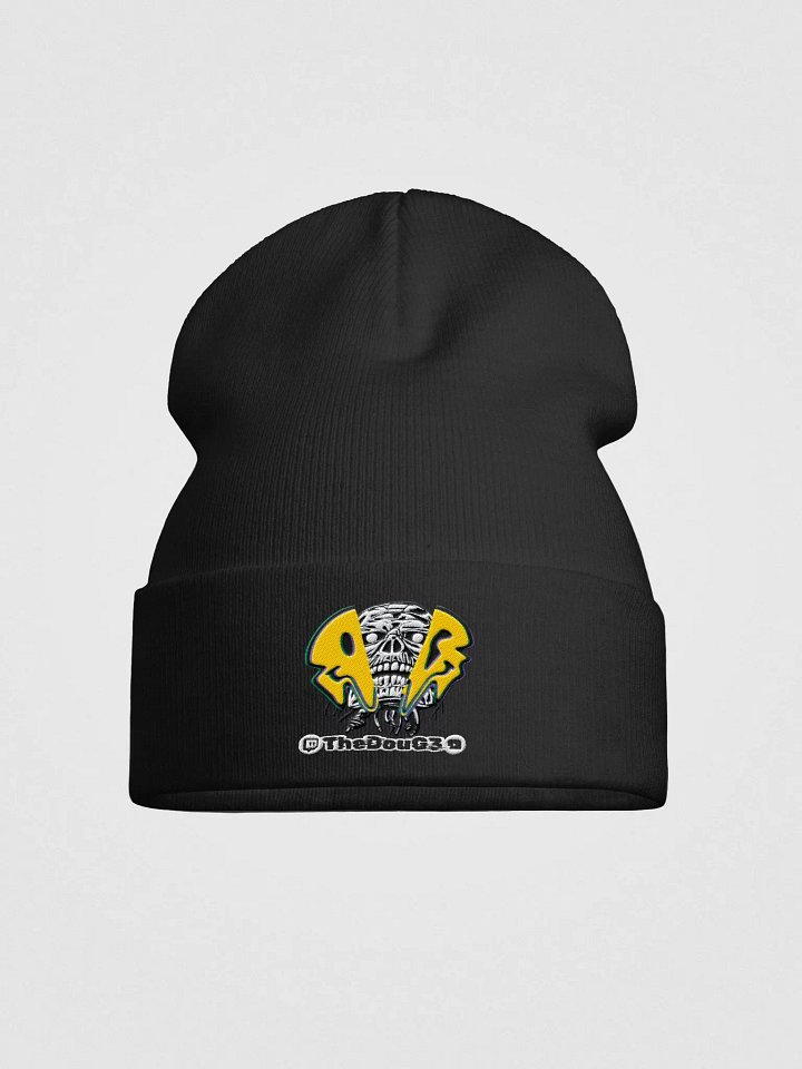 Skull Splatter Knit Beanie product image (1)