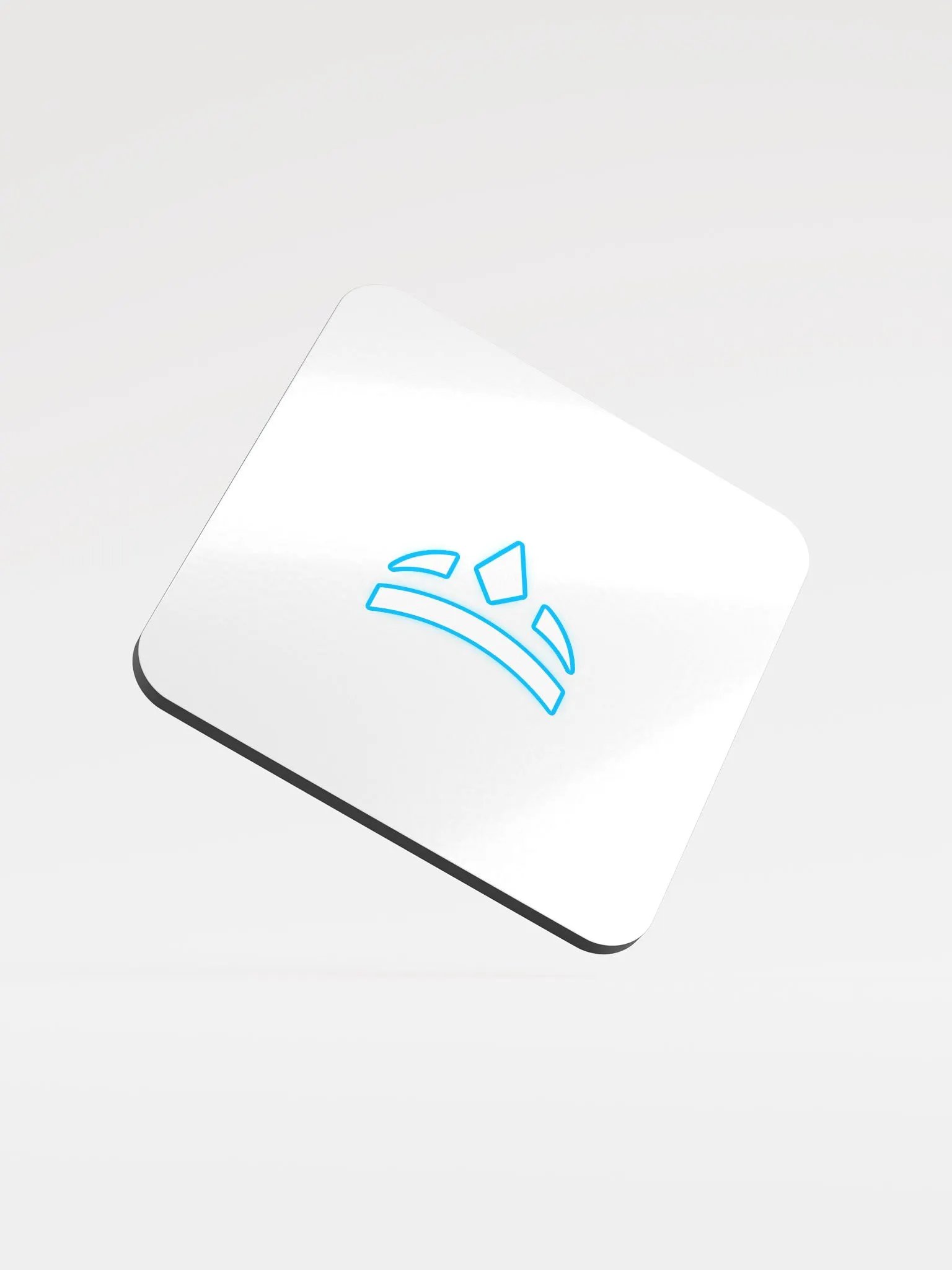 KD Crown Glass Cork Coaster product image (1)
