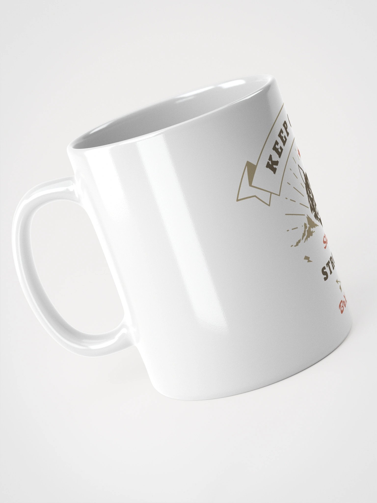 Vintage Wolf Keep Going Mug product image (7)