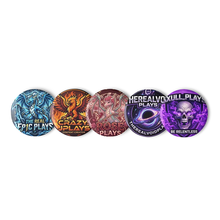 PLAYS FAM “Legends Circle” Collector Pin Set product image (1)