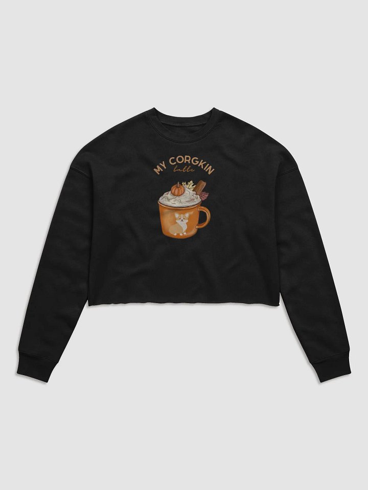 My Corgkin Latte Crop Sweatshirt product image (1)