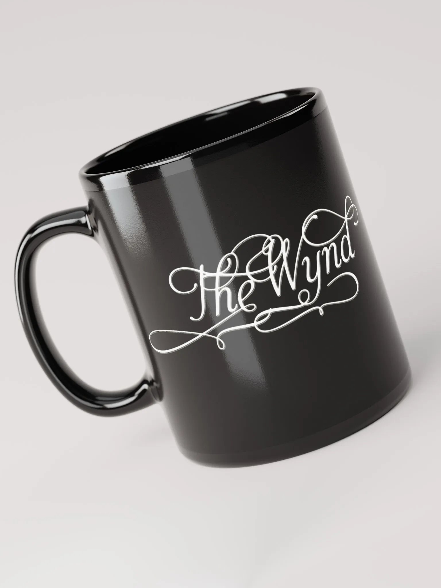 Black Glossy Mug product image (3)