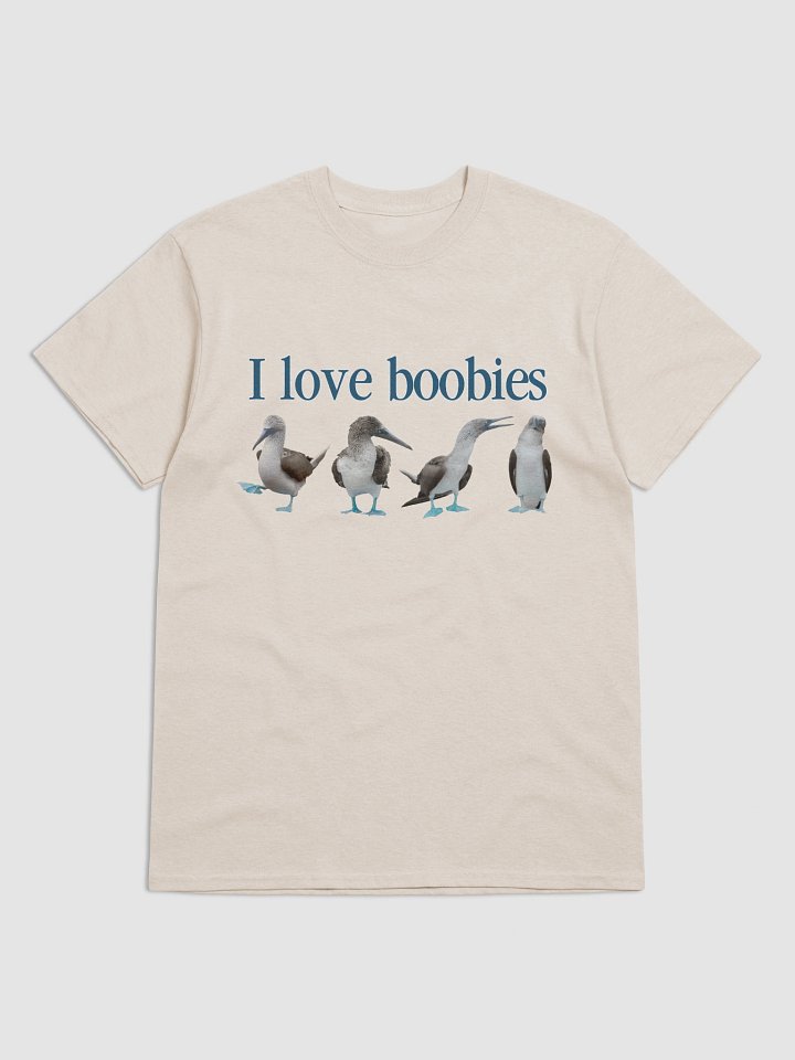 I Love Boobies Bird T-shirt product image (37)