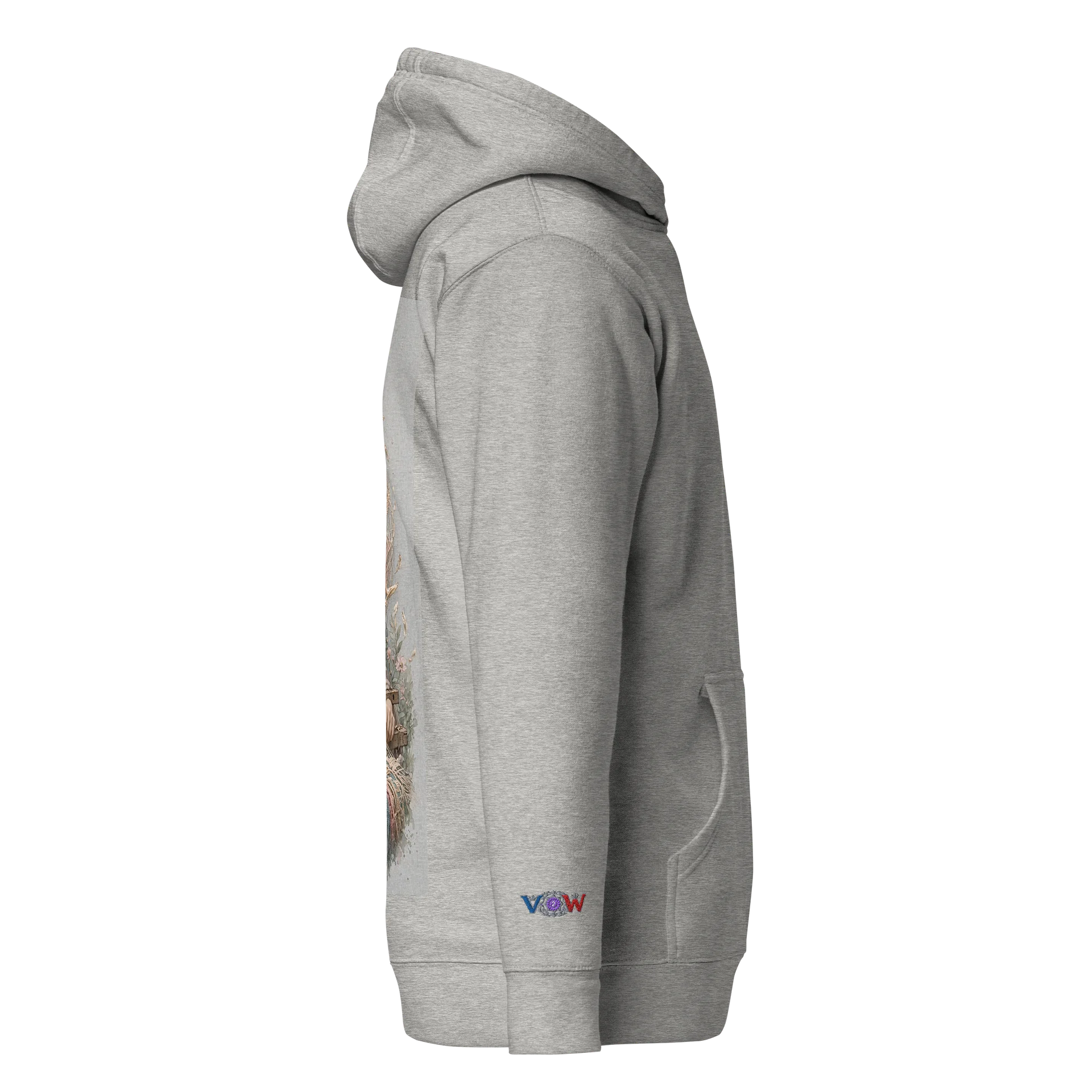 V2W Philomela “ When Silence Becomes Song“ The Nightingale Hoodie product image (5)
