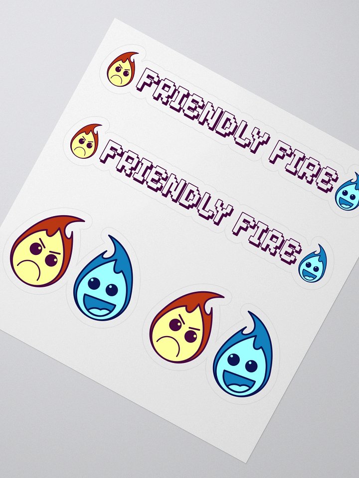 Friendly Fire Sticker Set product image (2)