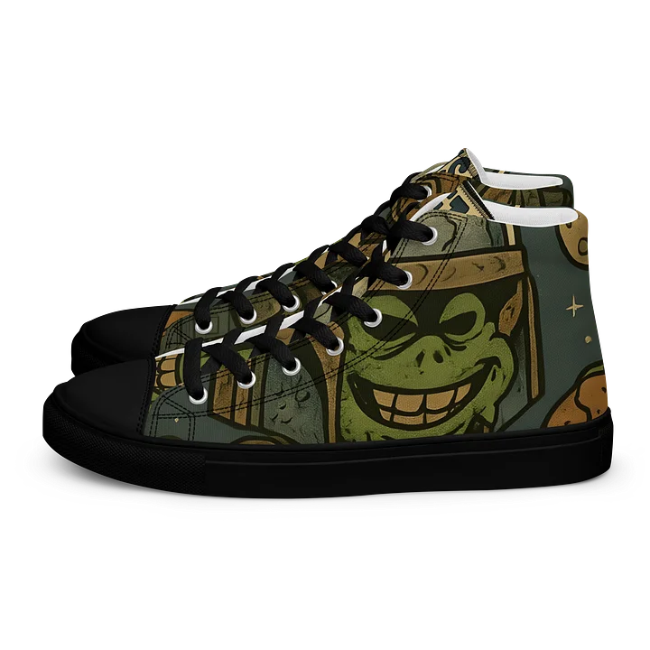 Zombie Warrior High Top Canvas Shoes product image (1)