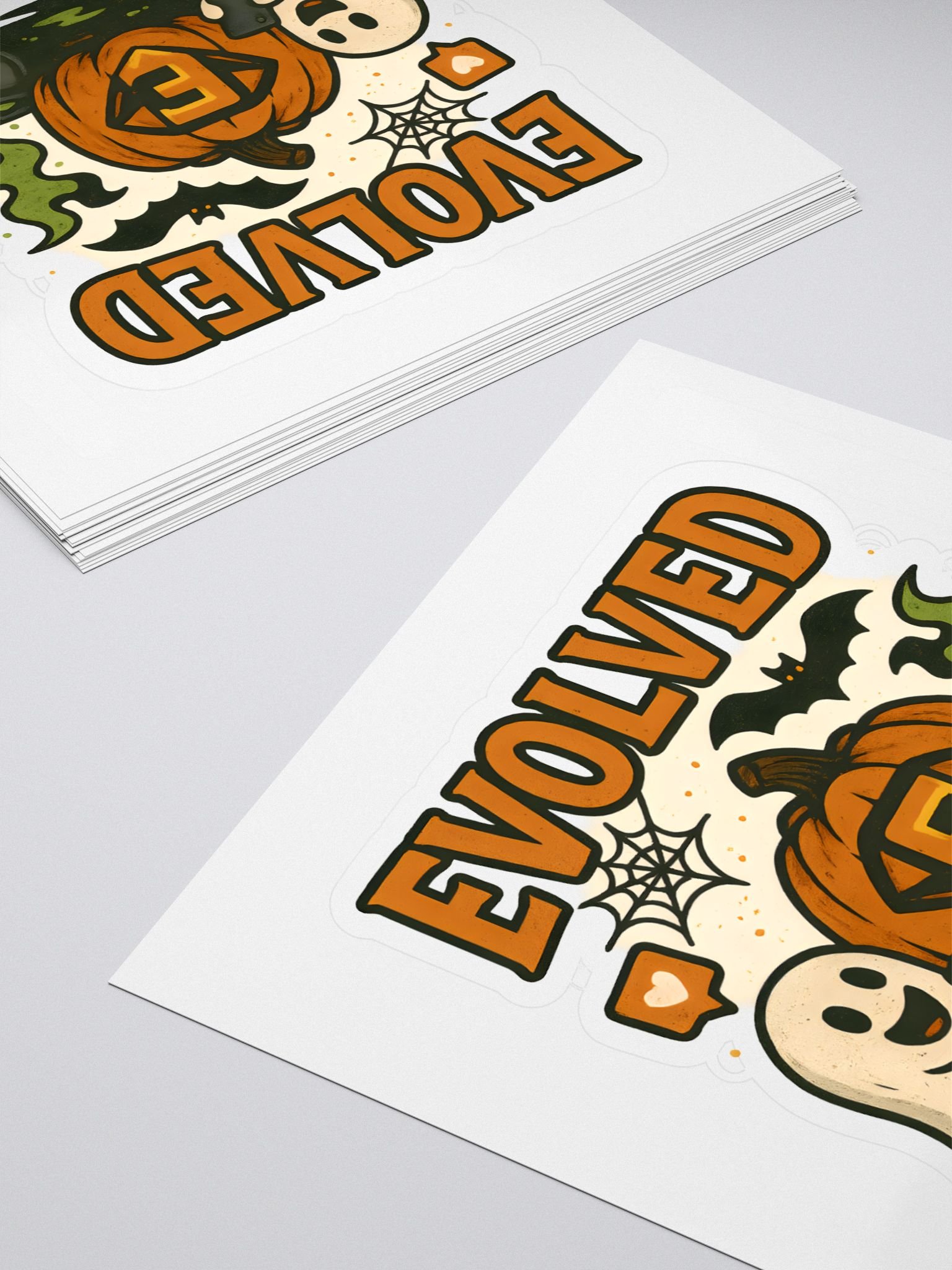 Evolved Halloween Kiss Cut Stickers product image (4)