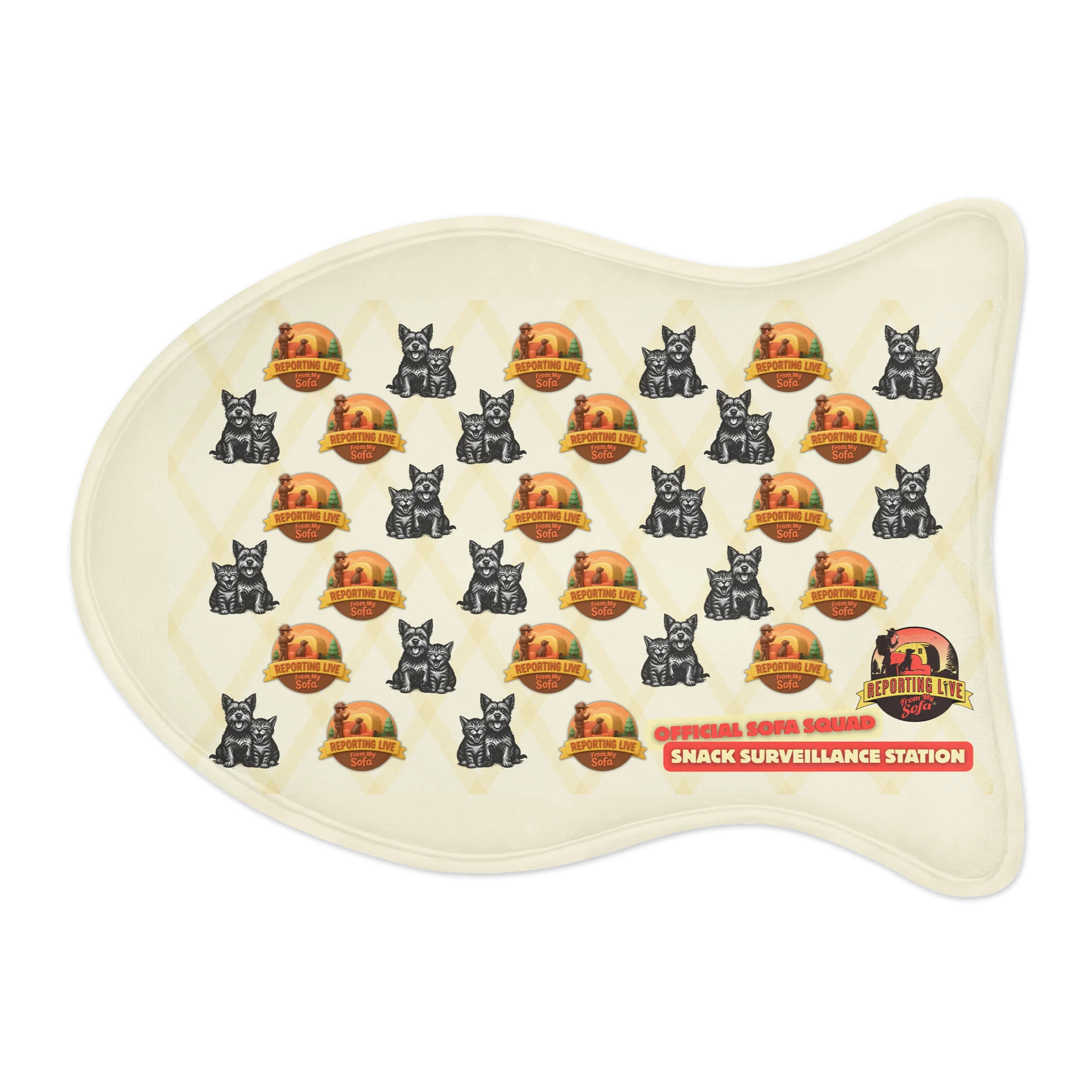Snack Surveillance Dog and Cat Feeding Mat product image (1)