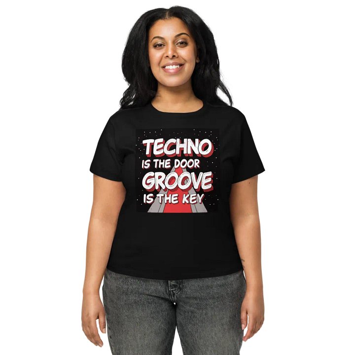Techno Groove Doorway Women's Tee product image (1)