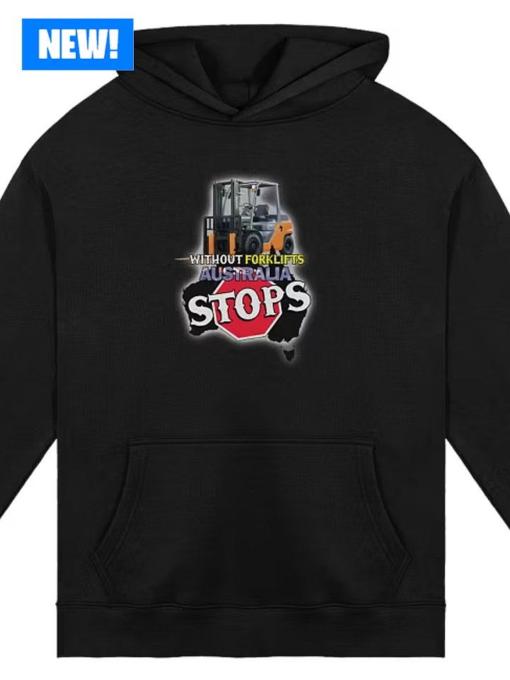 Official Garn 'Without Forklifts' Hoodie product image (1)