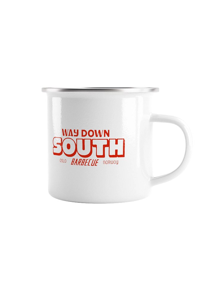 Way Down South Enamel Mug product image (1)
