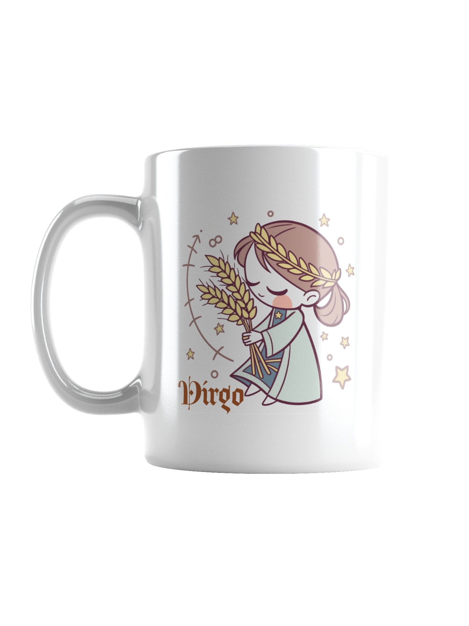 Whimsical Virgo Wheat Mug product image (2)