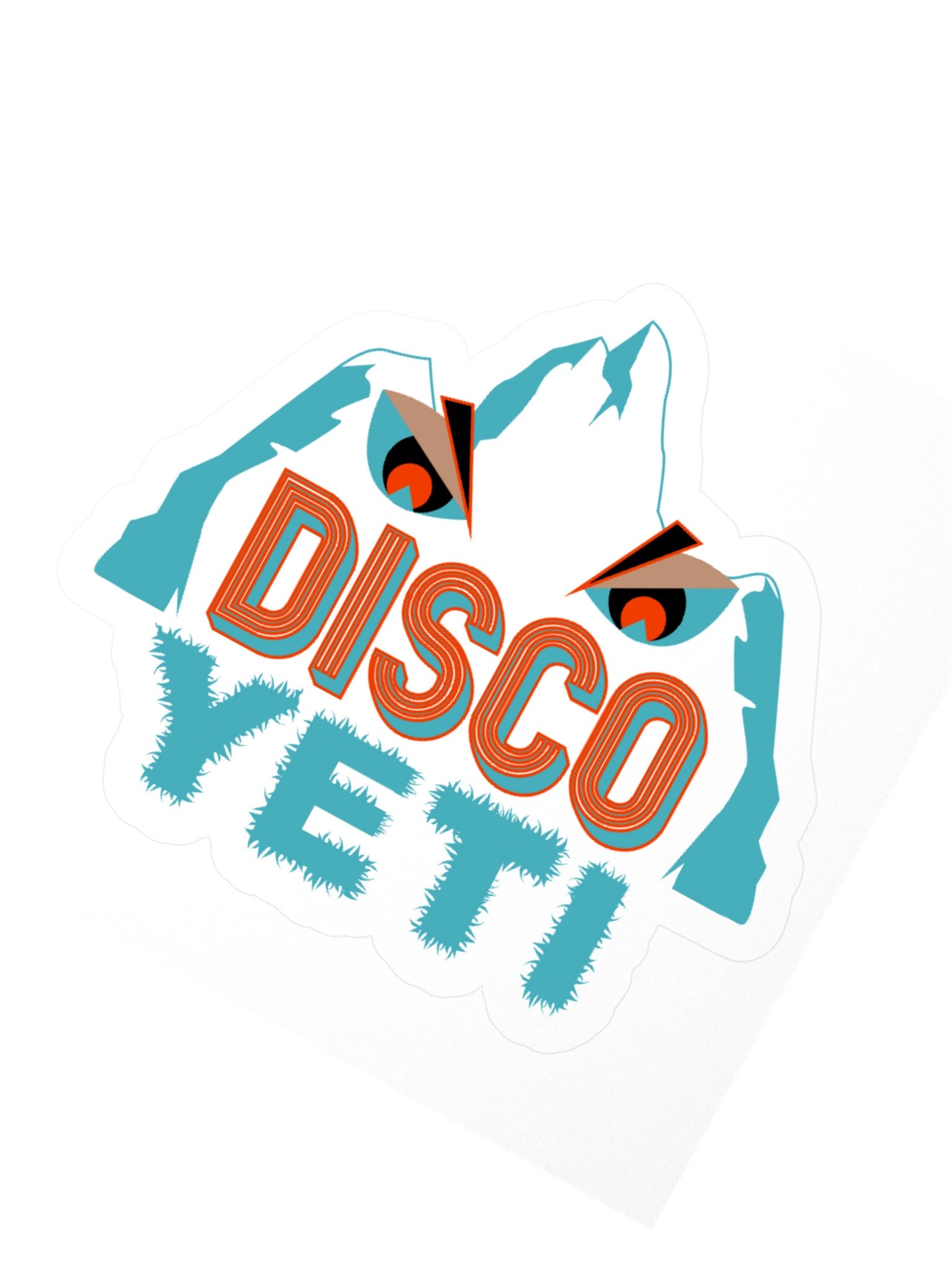 Disco Yeti Sticker product image (2)