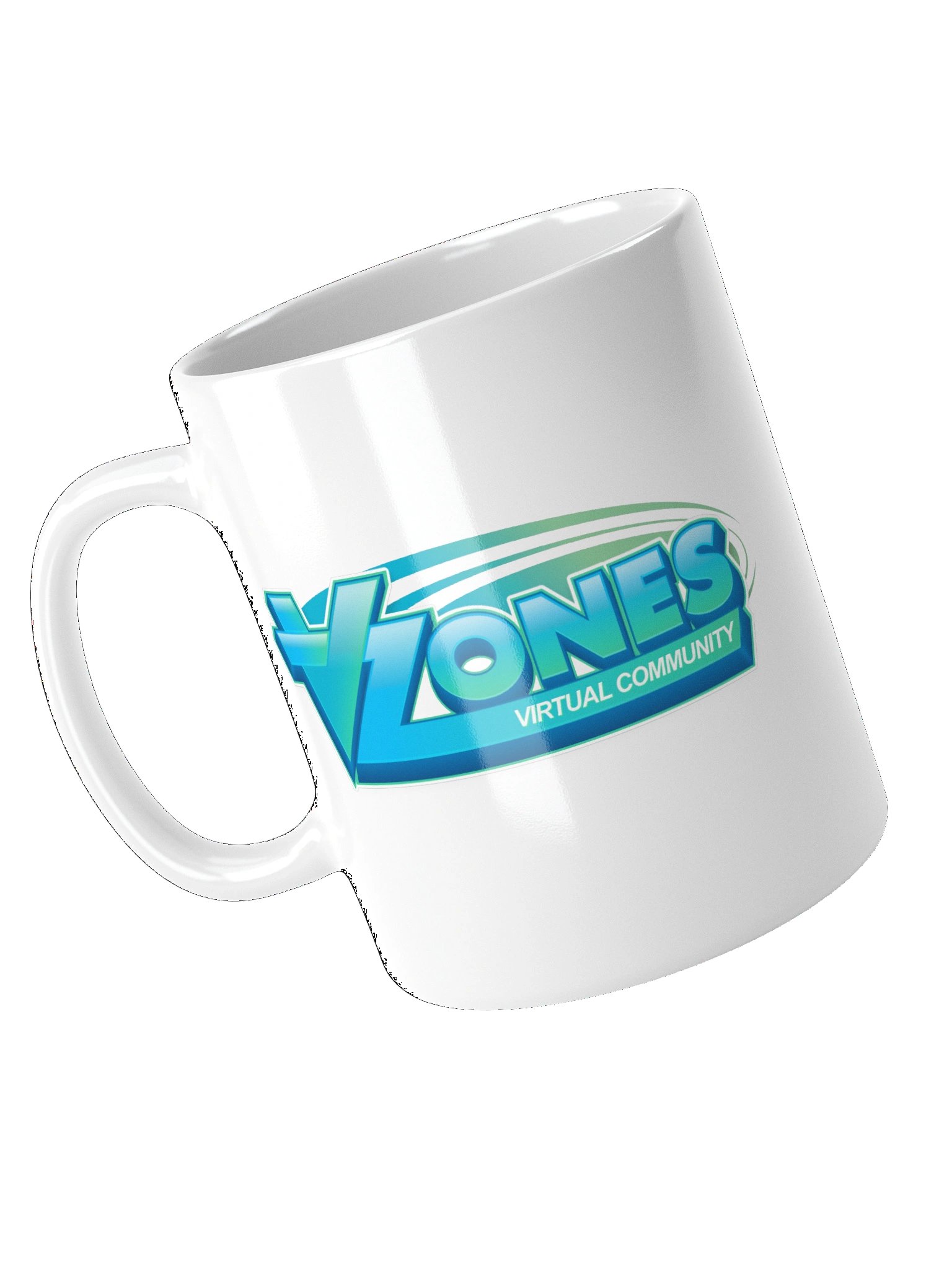 VZones Classic Logo Mug White product image (4)