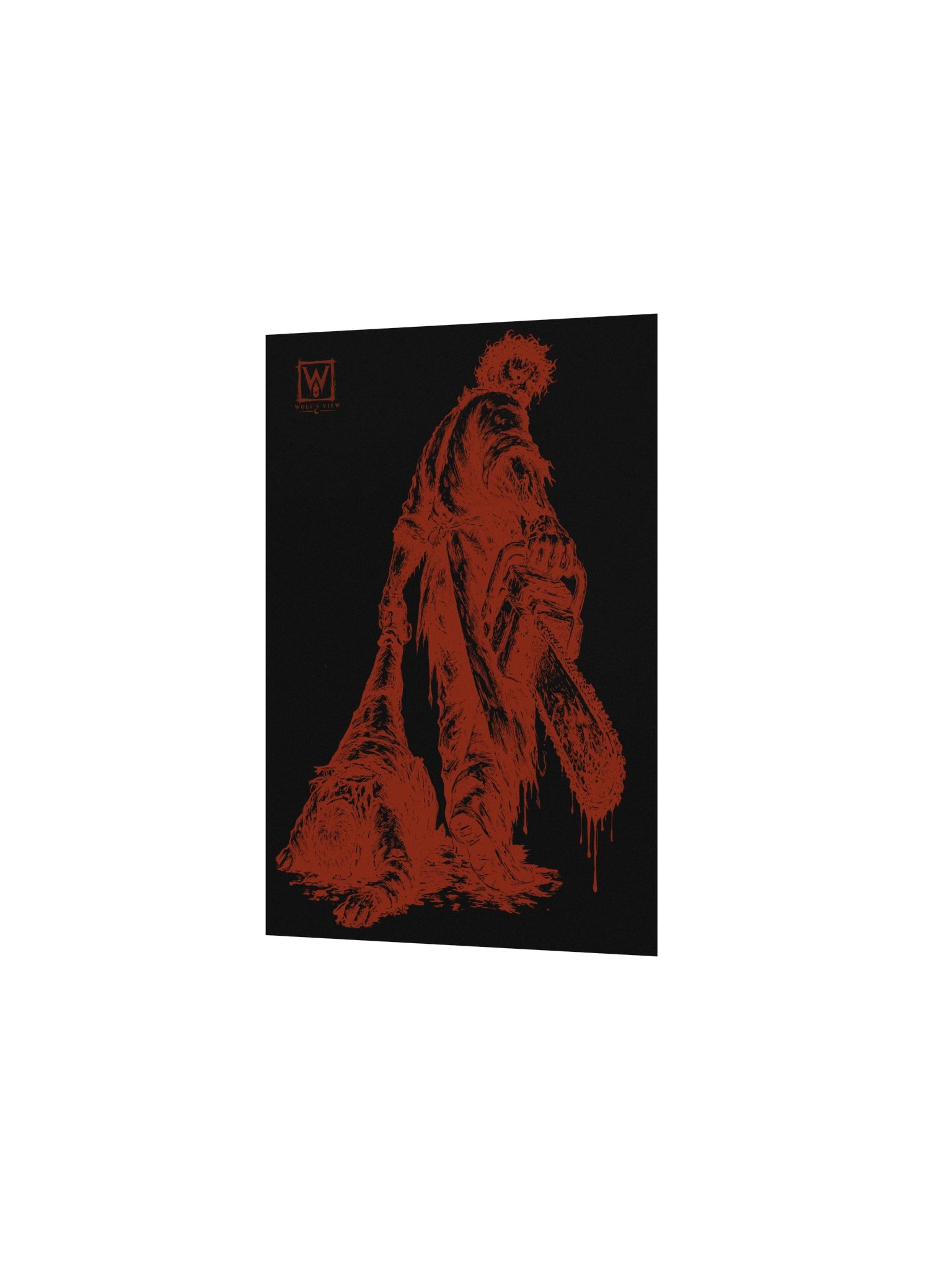 Tattoo Flash Series- Leatherface- Red Print product image (3)
