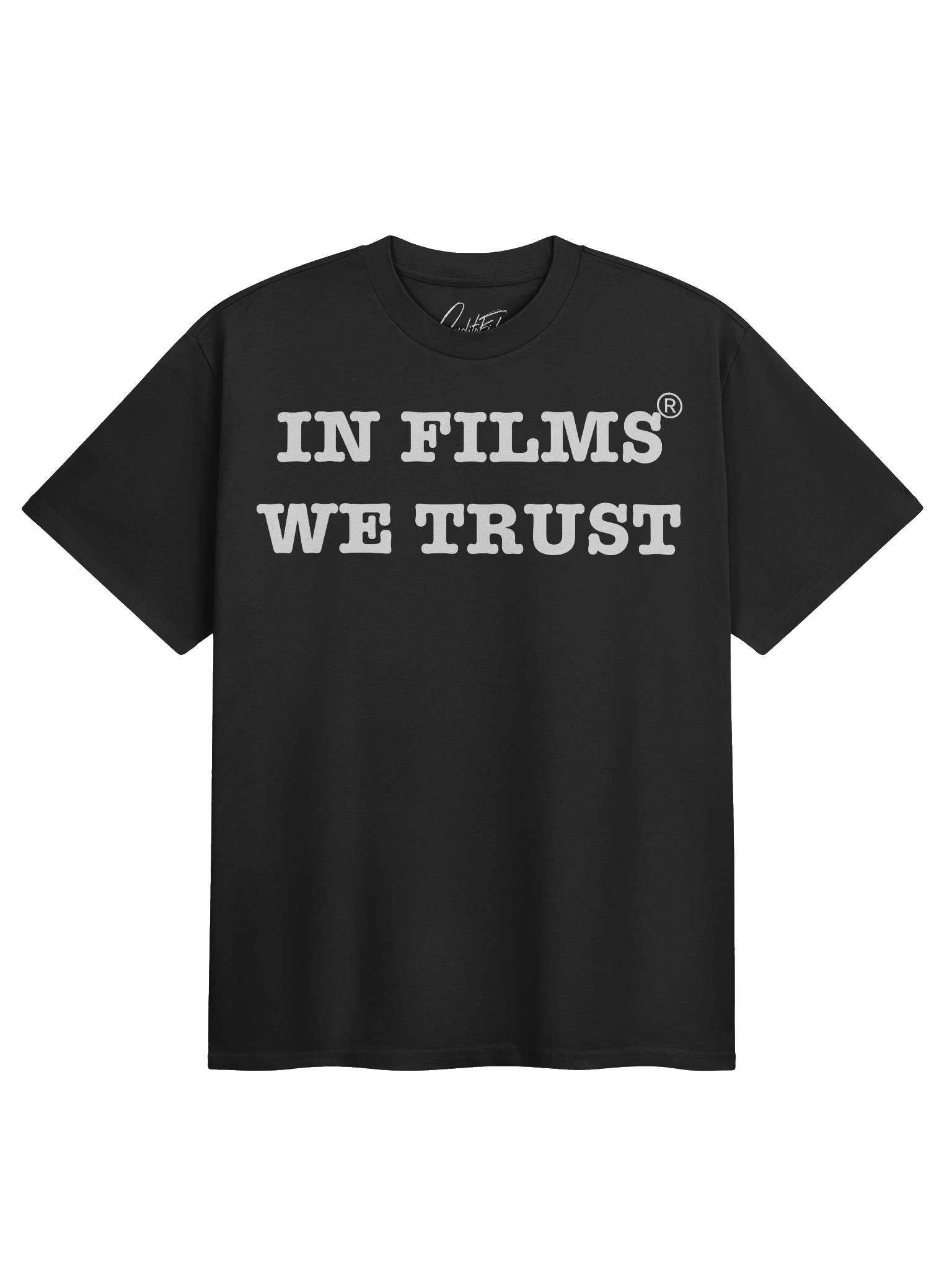 IN FILMS WE TRUST OVERSIZE T-SHIRT product image (1)