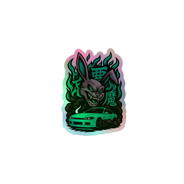 Boosted Bunny™ “Mint Smoke & Carnage” Holo product image (1)
