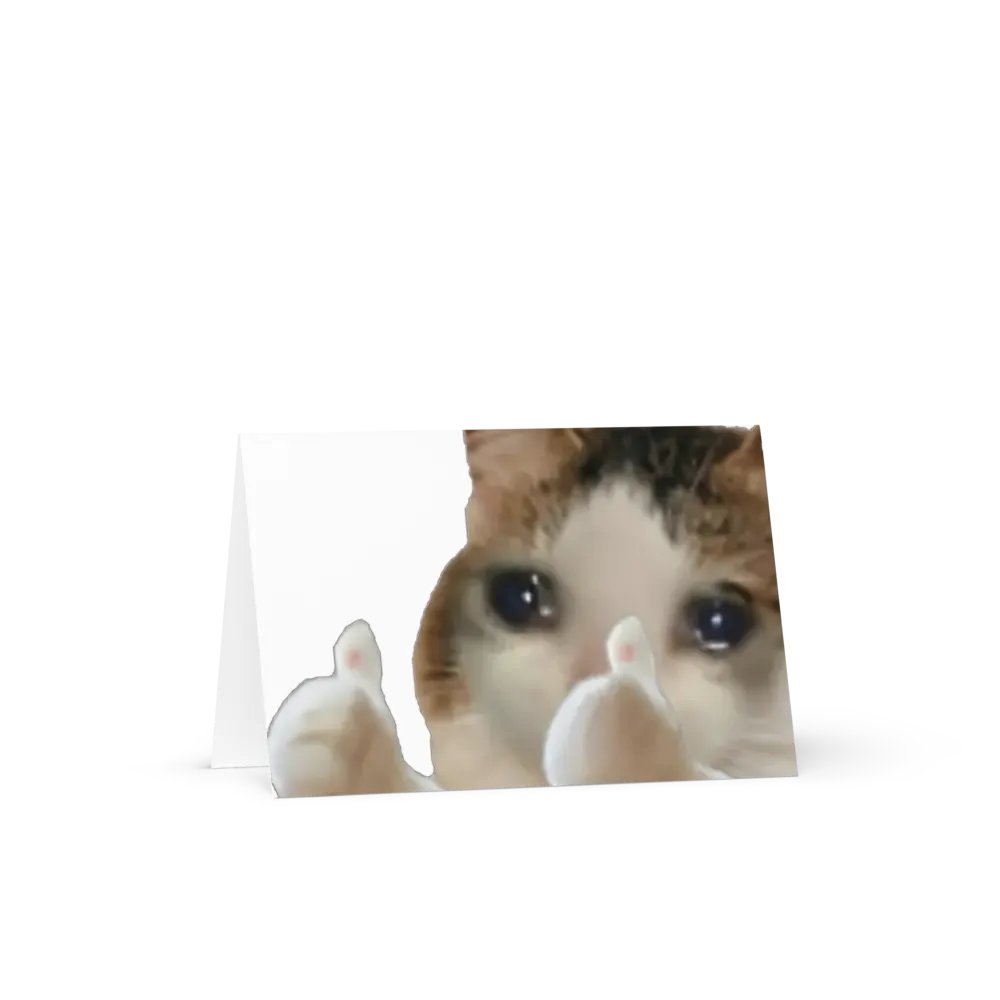 Greeting Card: Meme Cats product image (19)