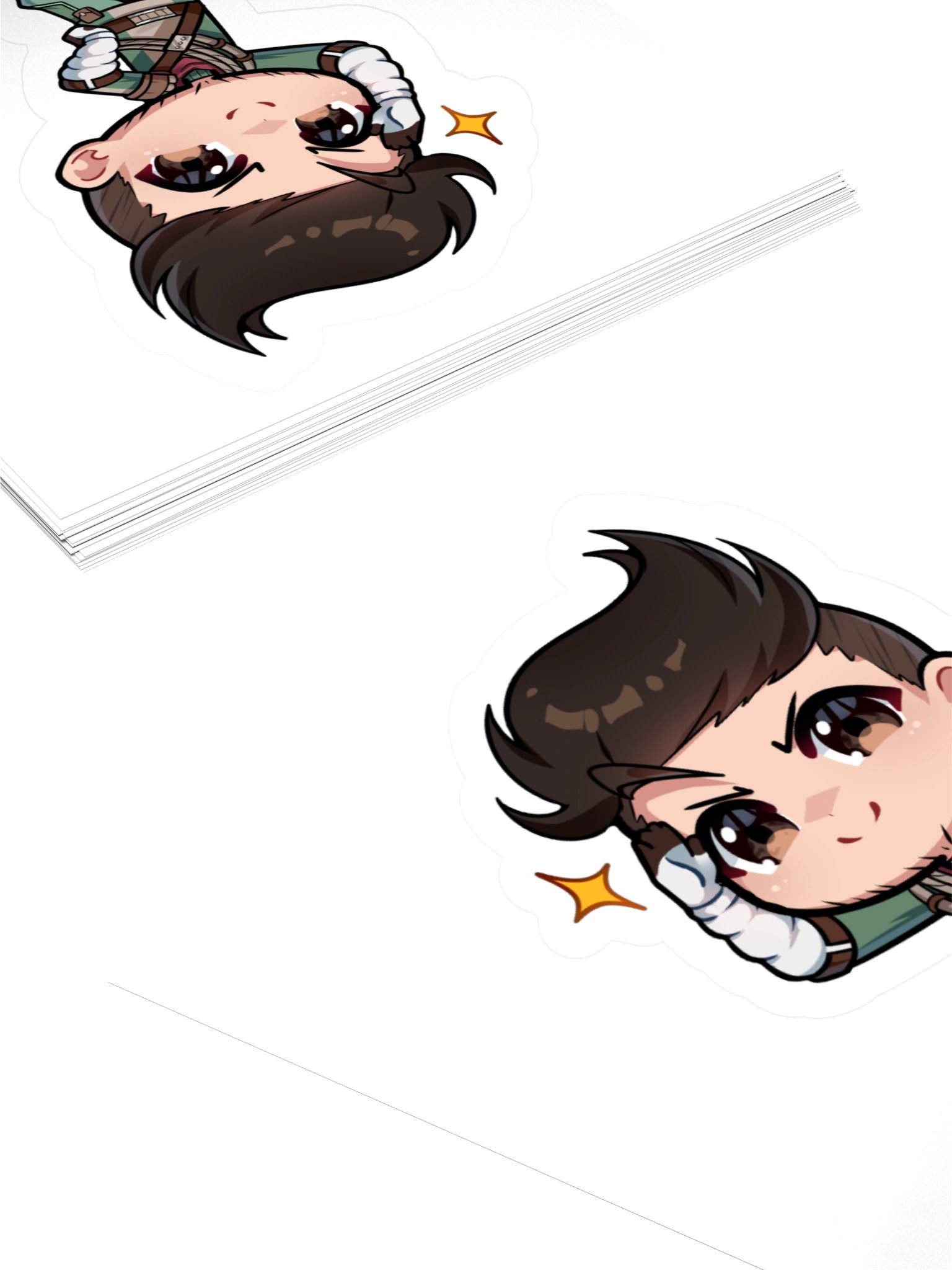 Hunter Salute Chibi Sticker product image (10)