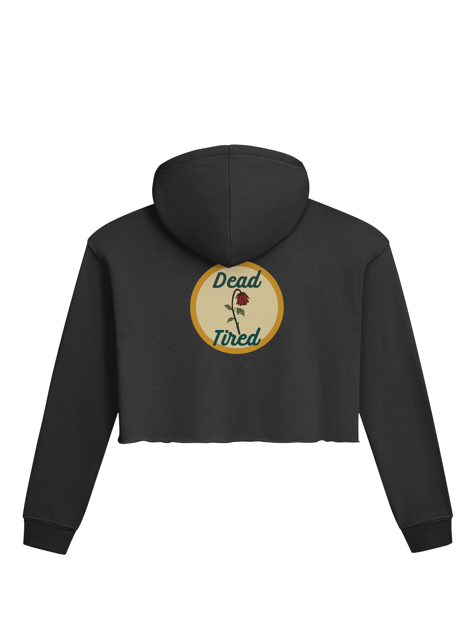 Dead Tired Crop Hoodie product image (1)