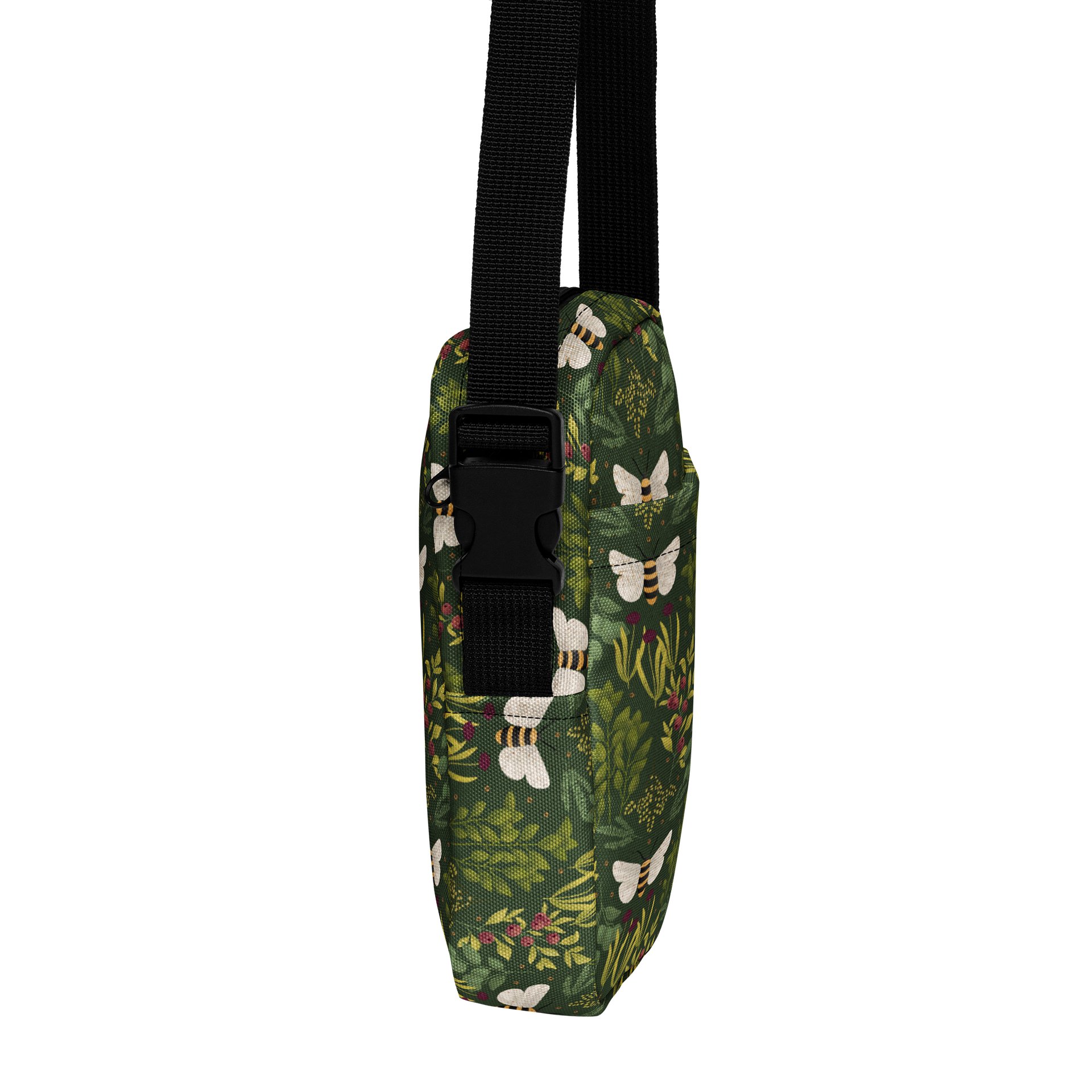 Bees and Foliage All-Over Crossbody Bag product image (4)