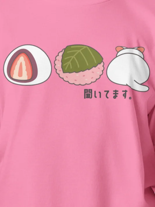 Daifuku Mochi Cat - Unisex Youth Heavyweight T-shirt product image (5)